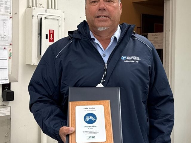 Biglerville Mail Carrier Reaches One Million Mile Mark