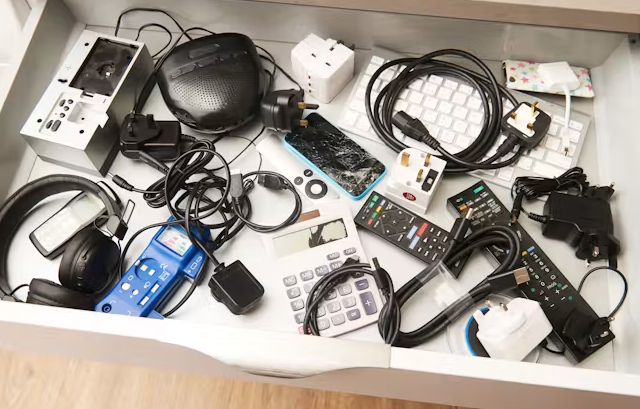 The drawer problem: Why so many of us can’t let go of our old electronics, and what we can do about it