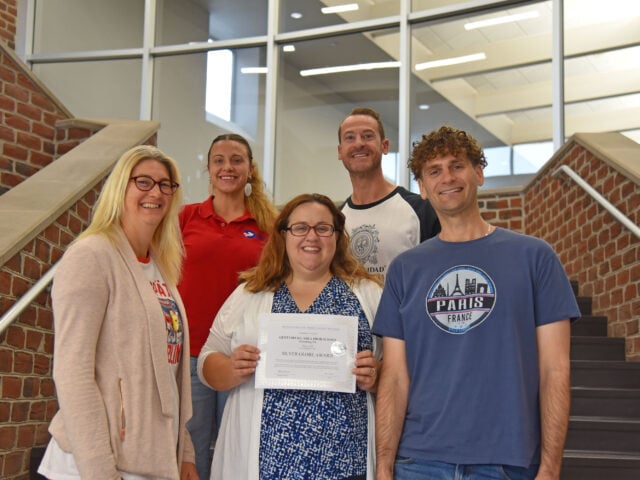 Gettysburg Area High School World Language Department Earns PSMLA Silver Globe Award