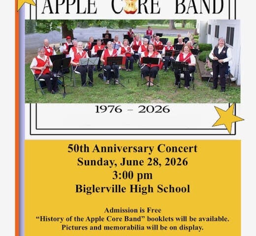 Apple Core Band to Celebrate 50 Years of Music with Anniversary Concert