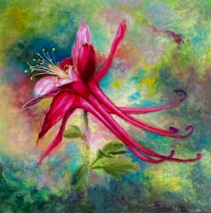 portrait of a columbine by chris gold