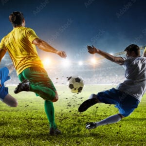 Soccer best moments. Mixed media