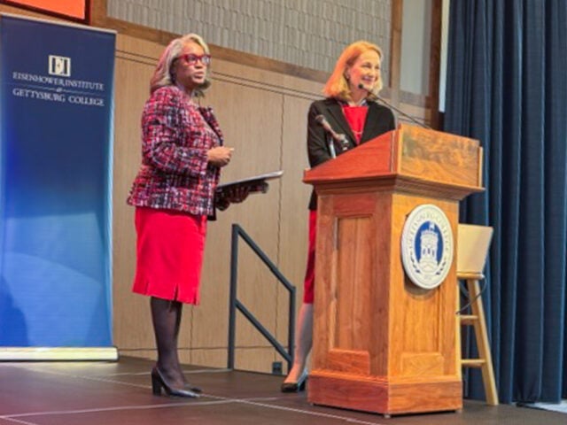 Susan Eisenhower delivers lecture on President Eisenhower, WWII, and the World We Live In