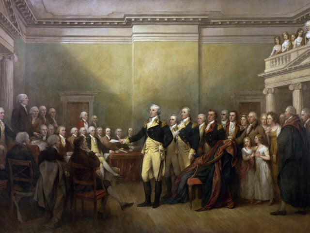 Washington Steps Down