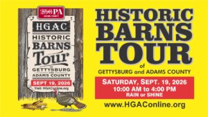 A Red, White and Blue Historic Barns Tour on September 19