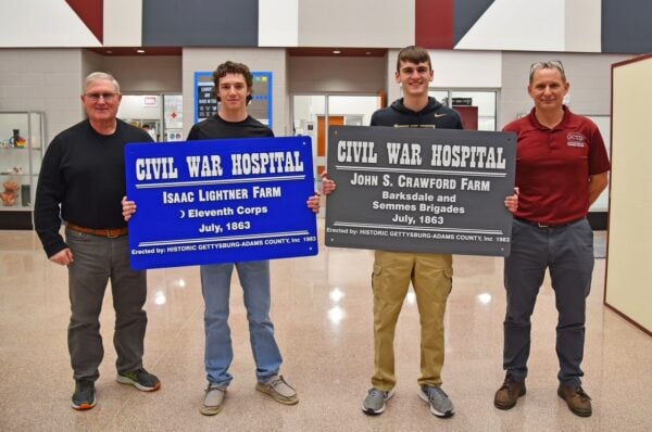 HGAC Signs for Hospital project for Gettysburg Connection