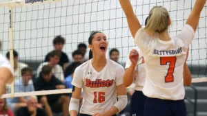 Gettysburg volleyball sweeps Muhlenberg and Stevenson